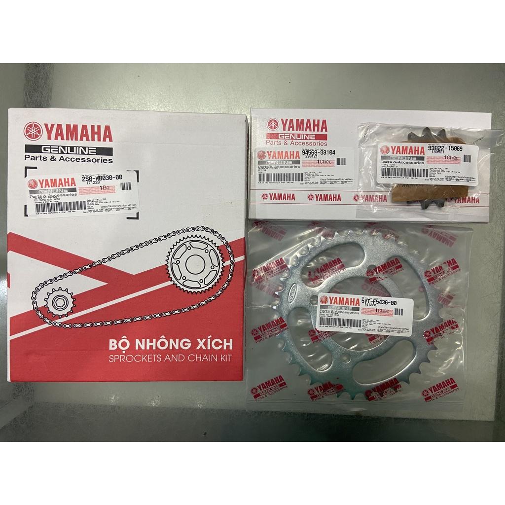 Bộ nhông sên dĩa Jupiter chính hãng Yamaha