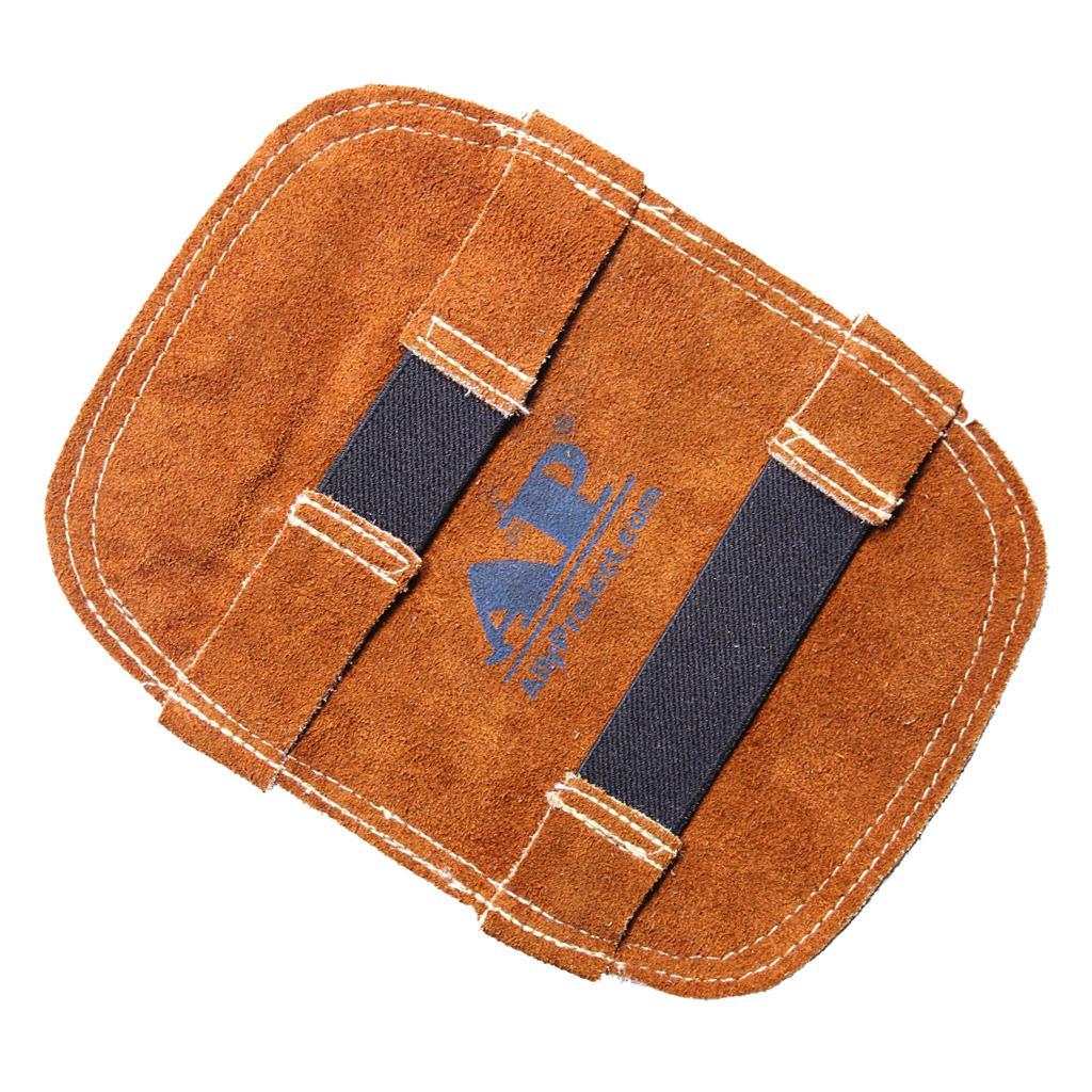 2Pcs Cowhide Leather Welding Gloves Protective Gloves Welder Hands Safety