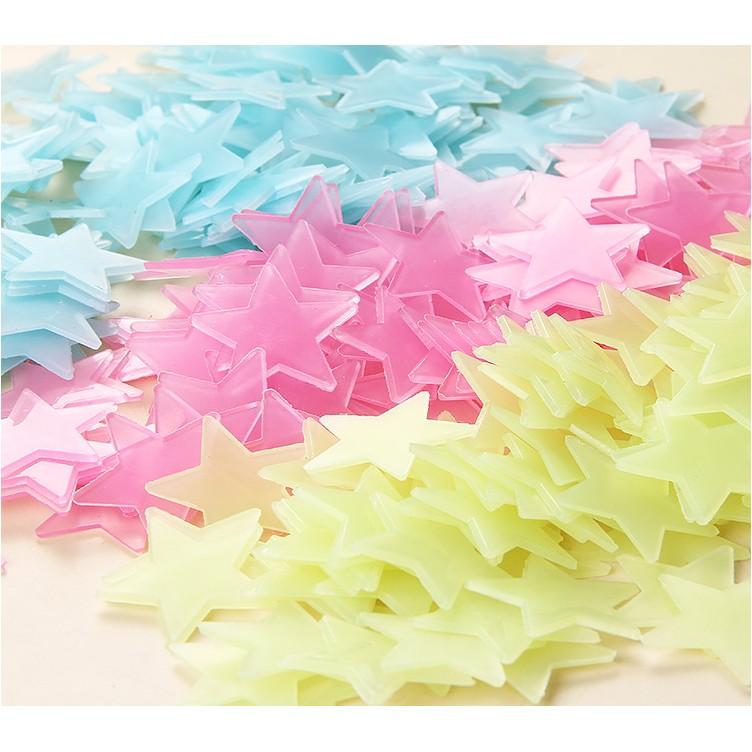 Combo 100 sao dạ quang phát sáng