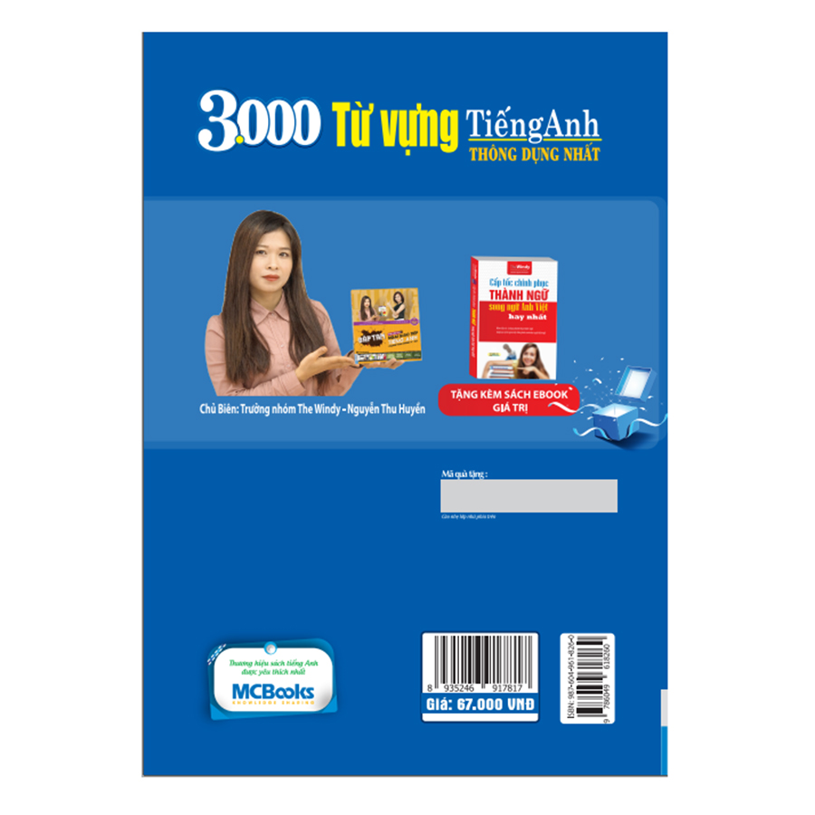 3000 Từ Vựng Tiếng Anh Thông Dụng Nhất (Tái Bản)