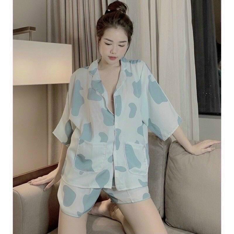 BỘ LỤA PIJAMA SIÊU CUTE ulzzang