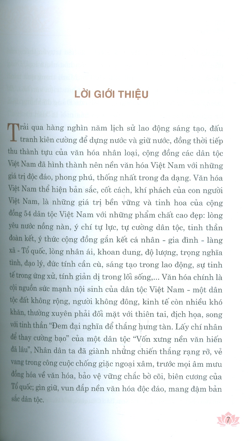 XÂY DỰNG VÀ PHÁT TRIỂN NỀN VĂN HOÁ VIỆT NAM TIÊN TIẾN, ĐẬM ĐÀ BẢN SẮC DÂN TỘC – Nguyễn Phú Trọng - NXB CTQG Sự Thật