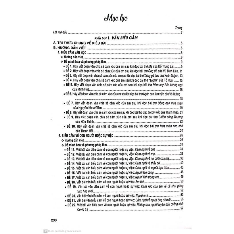 Hướng dẫn nói và viết văn biểu cảm - tự sự - thuyết minh lớp 7