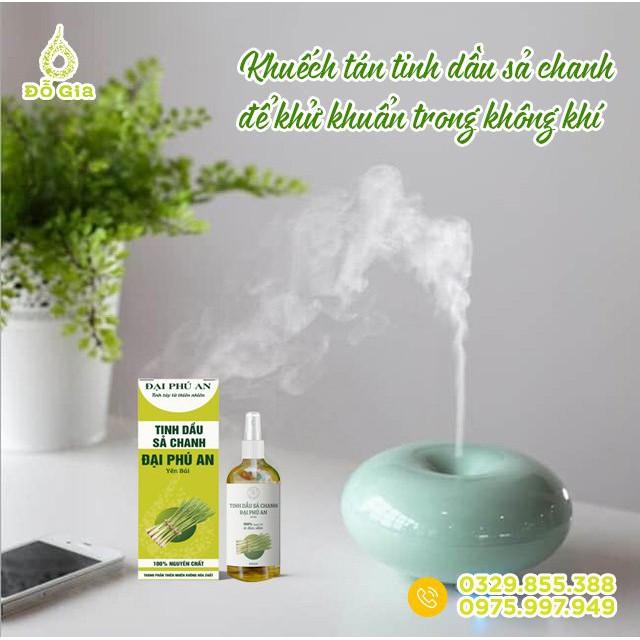 5 CHAI TINH DẦU SẢ CHANH NGUYÊN CHẤT - Một sản phẩm của ĐẠI PHÚ AN