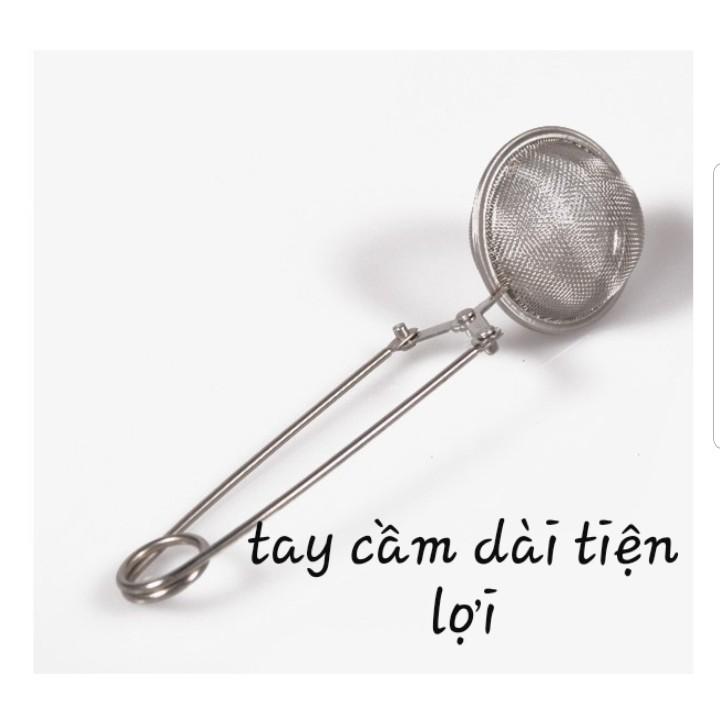 Kẹp Lọc Trà Inox ️  ️ Dụng Cụ Lọc Inox, Có Tay Cầm