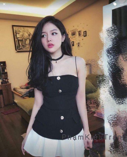 Sét cúp bèo 2 nắp váy xòe