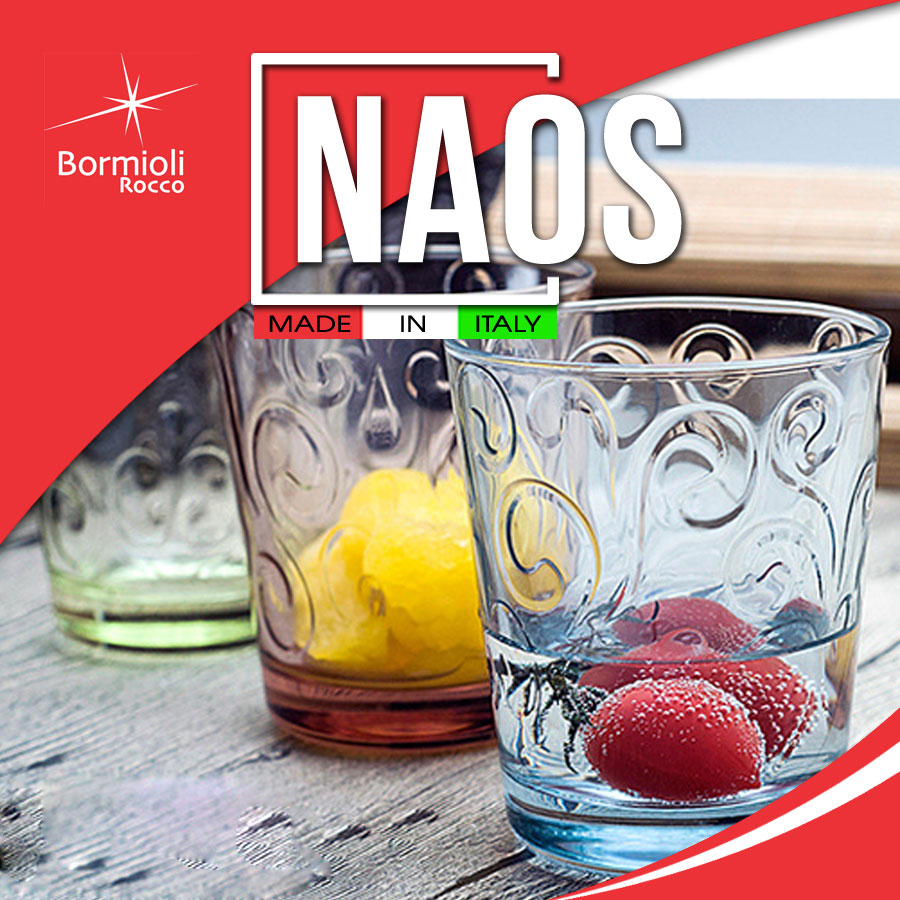Bộ 6 Ly Thủy Tinh Naos Acqua Bormioli Rocco 530330G13021990