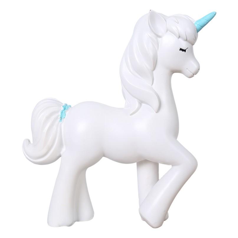 TƯỢNG PHONG THUỶ CHÚ NGỰA MỘT SỪNG MANG MAY MẮN CHO GIA CHỦ INS CARTOON UNICORN