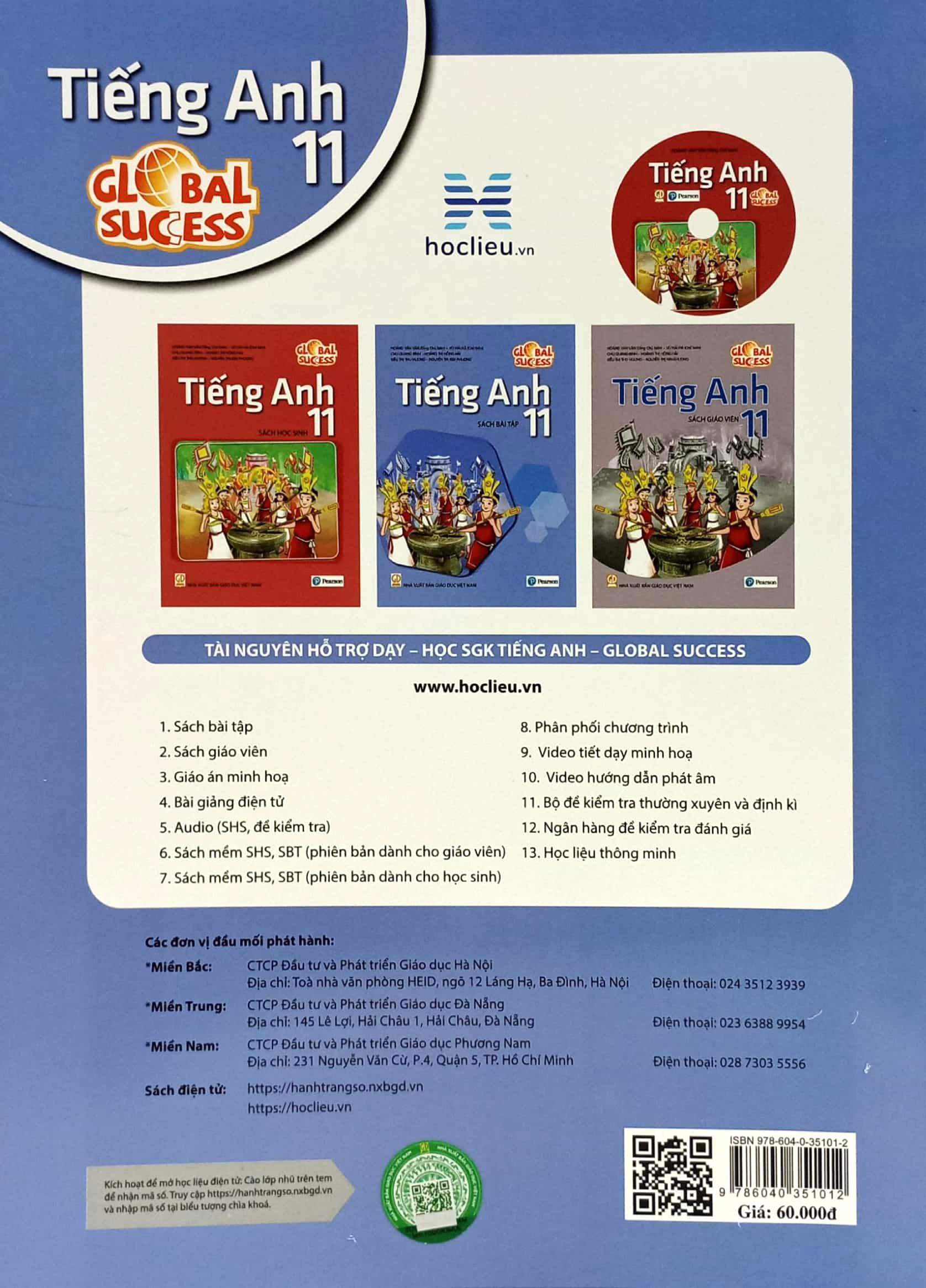 Global Success - Tiếng Anh 11 - Sách Bài Tập (2023)