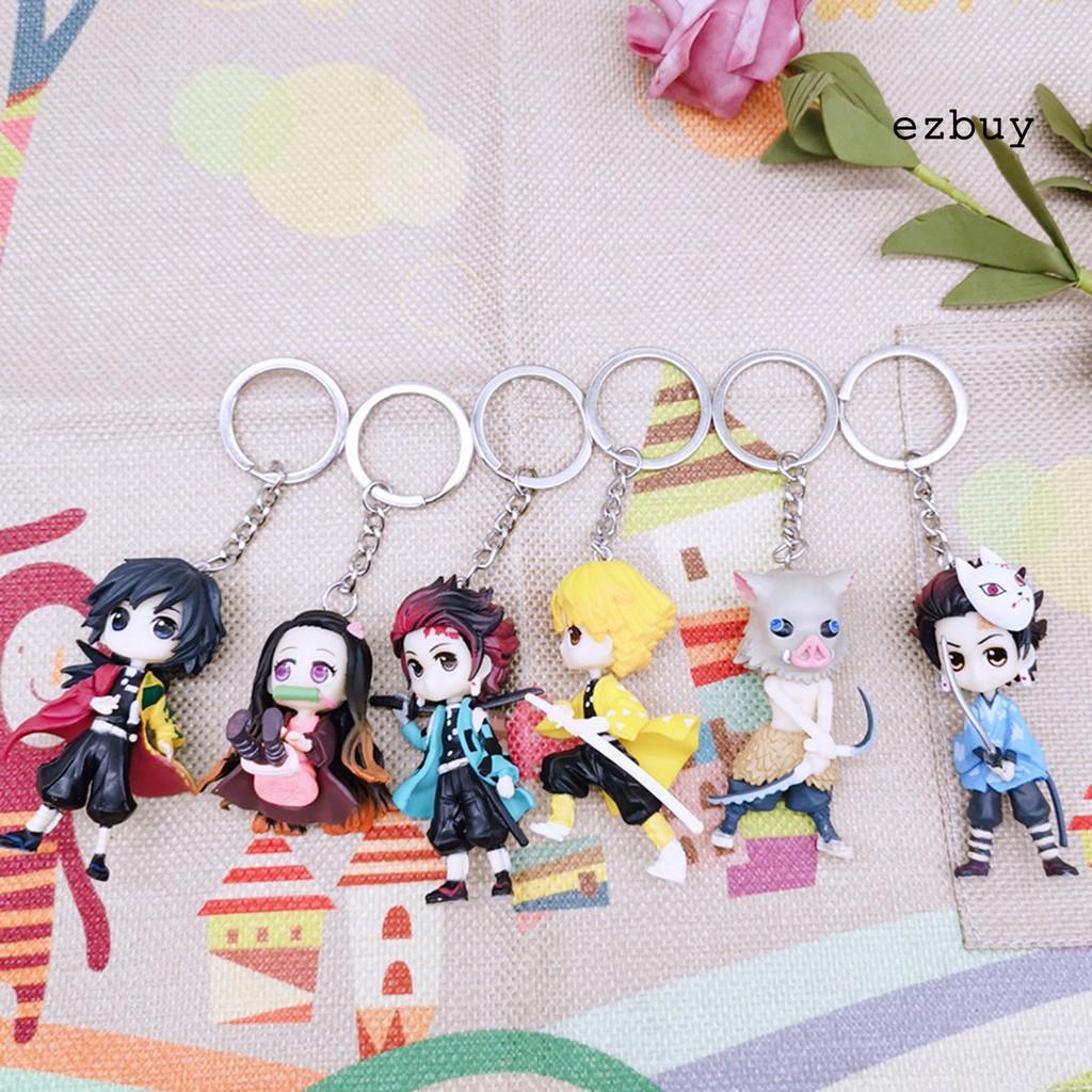 Móc khóa hình nhân vật anime dễ thương