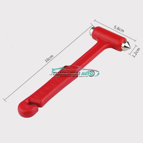 Búa Thoát Hiểm Nguy Cấp Trên Ô Tô Cán Dài Nhỏ Gọn
