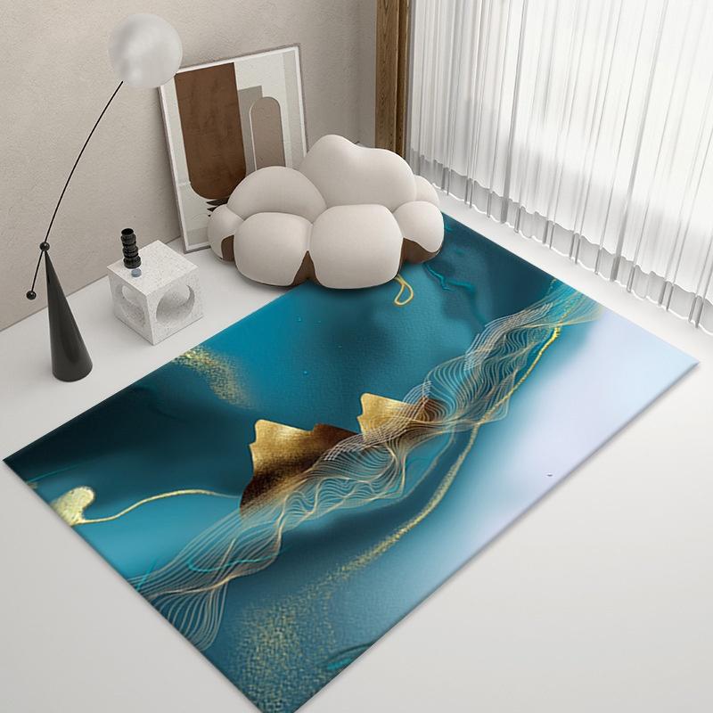 Mực phòng khách phòng ngủ thảm khâu sofa chăn đơn giản văn phòng nhà đầu giường thảm