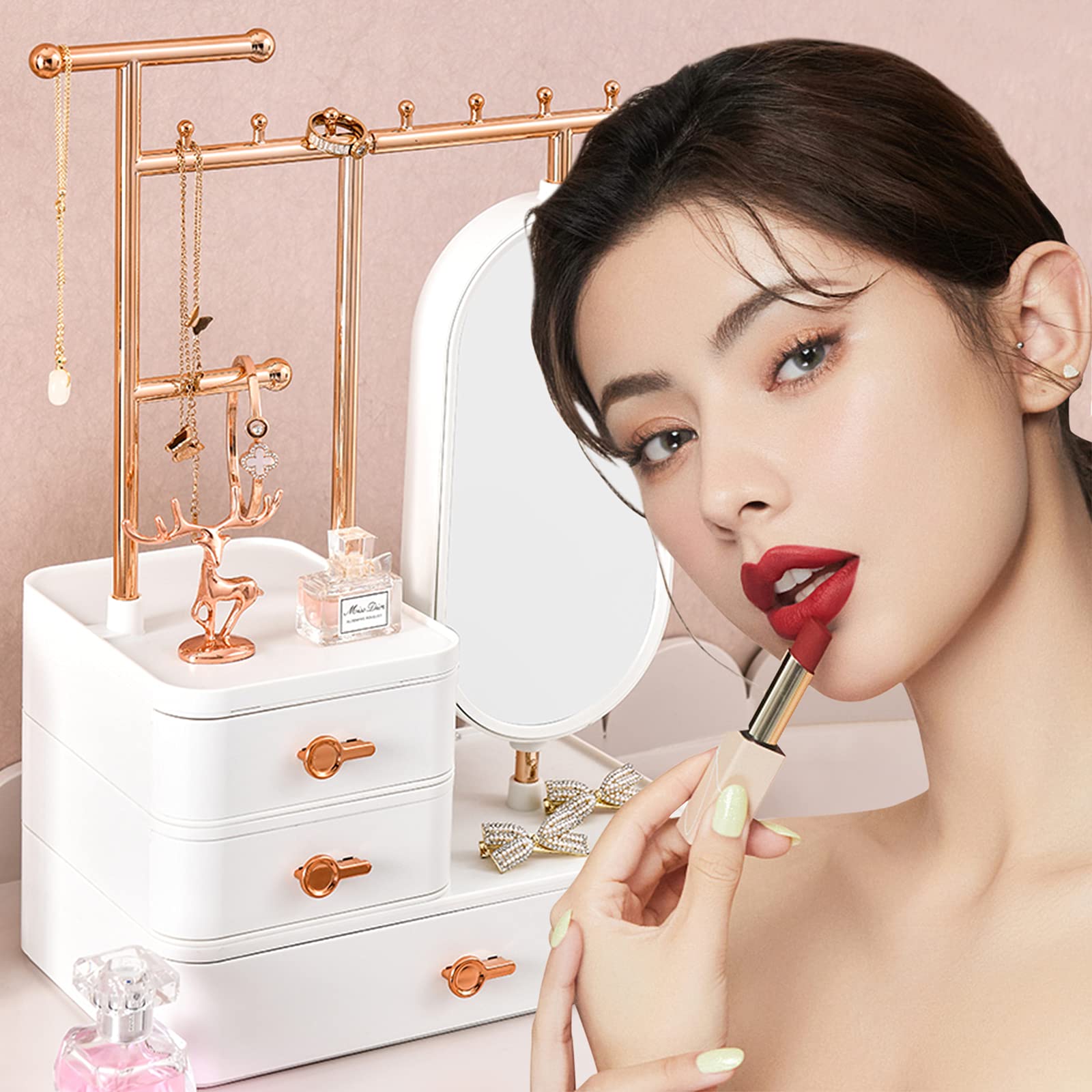 Giá trưng bày đồ trang sức Galatée có gương