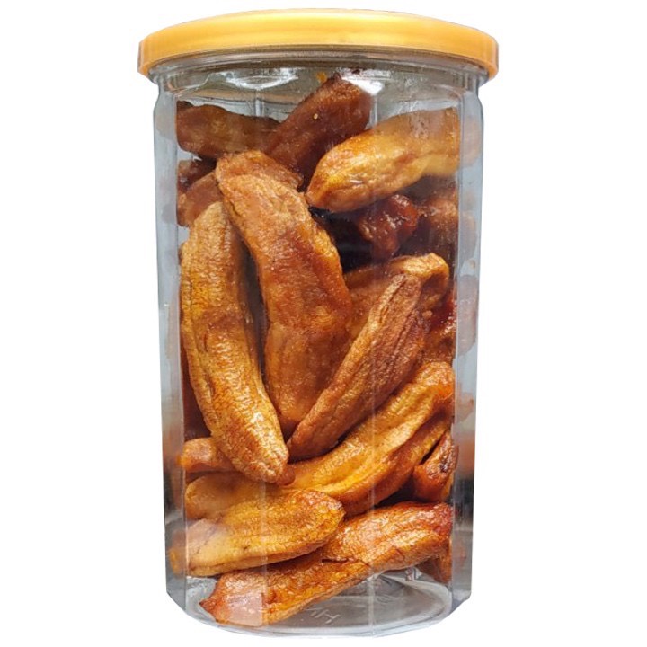 Chuối Sấy Dẻo Đà Lạt Nguyên Trái DTFood Thơm Ngọt Tự Nhiên