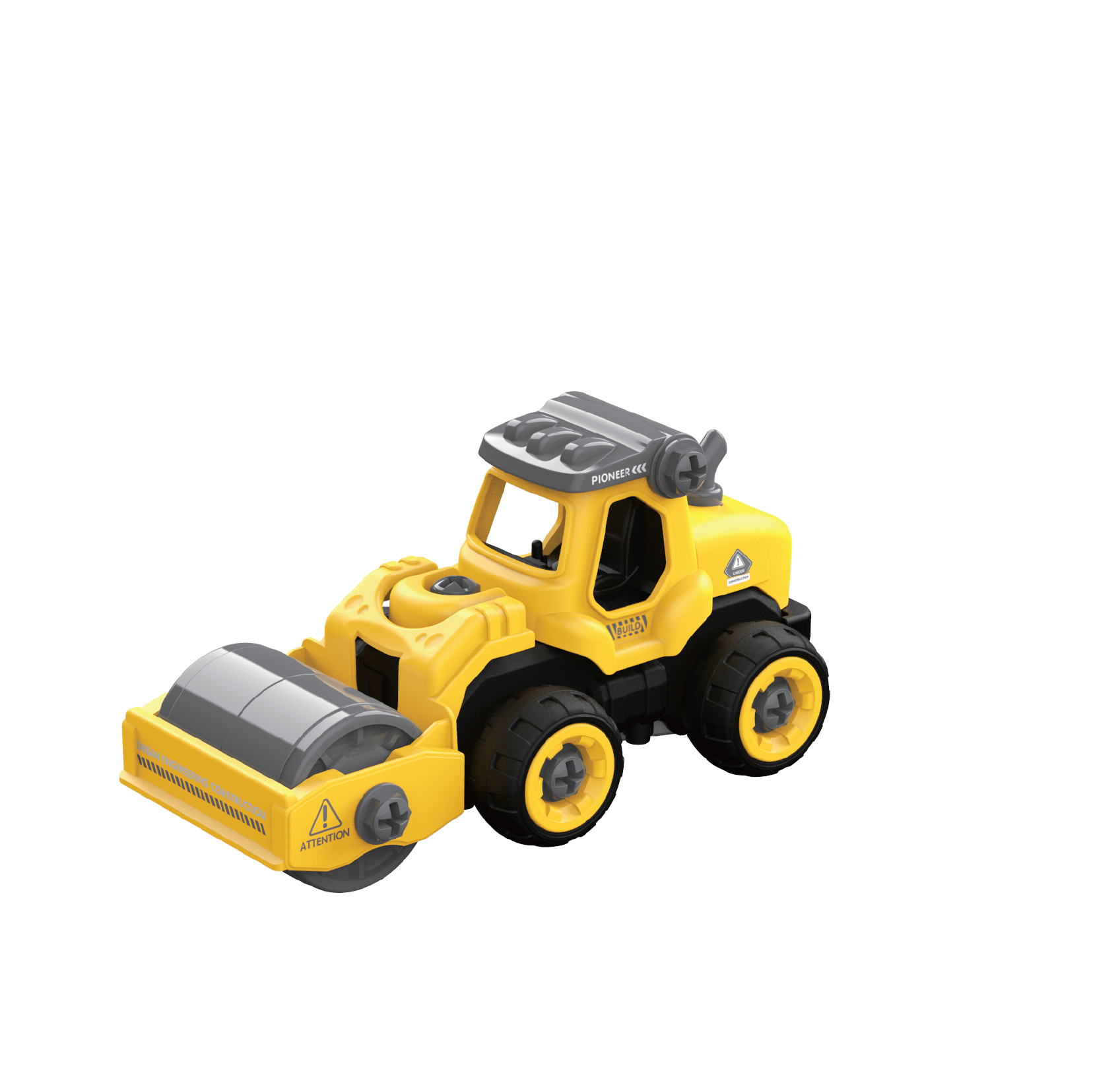 TOONY KIDS- ROLLER TRUCK - XE LU LẮP RÁP KĨ THUẬT