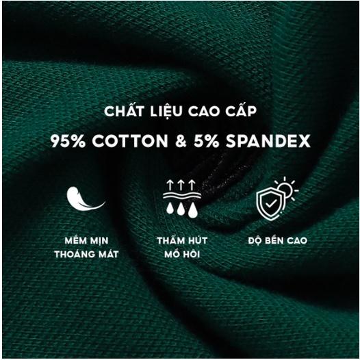 Áo thun có cổ polo nam DARNELL form slimfit tay ngắn chất cotton thấm hút mồ hôi mềm mịn bền đẹp DN2022