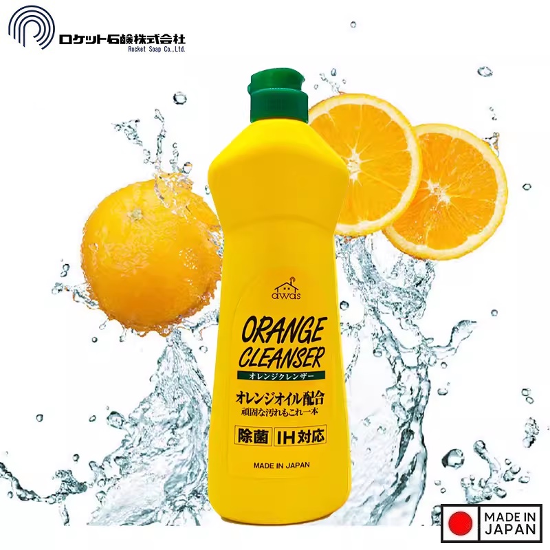 Nước tẩy đa năng nhà bếp Rocket 360ml (hương cam) - Hàng Nội Địa Nhật Bản