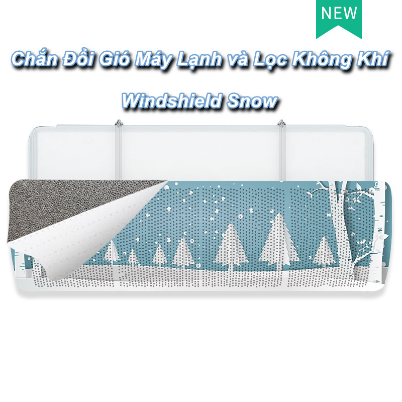 Hình ảnh Tấm Chắn Gió Điều Hoà Windshield Snow