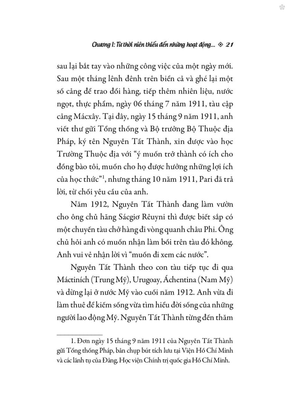 Chủ tịch Hồ Chí Minh - Tiểu sử và sự nghiệp -bản in 2025