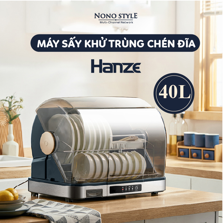 Máy Sấy Khử Trùng Chén Bát Hanze BJG60UV (40L) - Hàng Chính Hãng