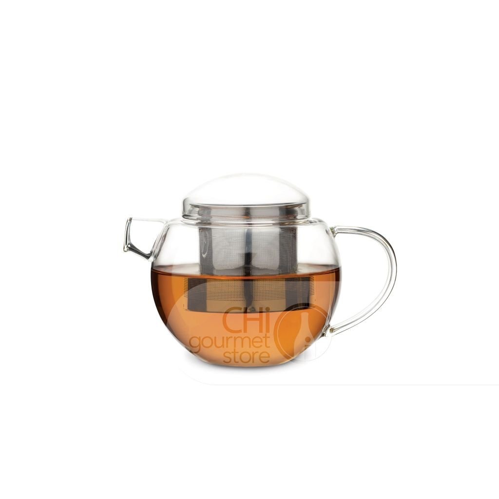 Bình Trà Thủy Tinh - Pro Tea Glass Teapot with Infuser (Clear) 600ml - Loveramics