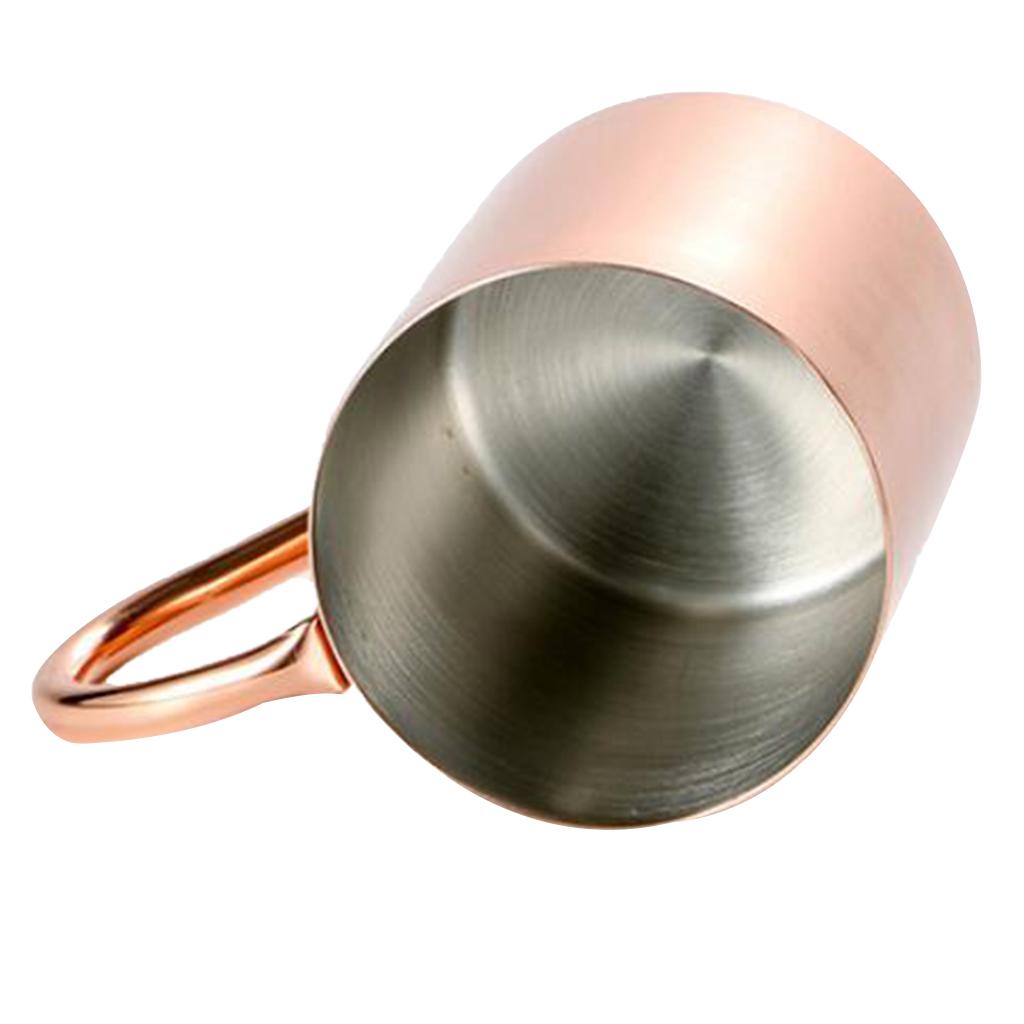 Stainless Steel Cocktail Wine Milk Coffee Cup Moscow Mule Mug Bar Home Party