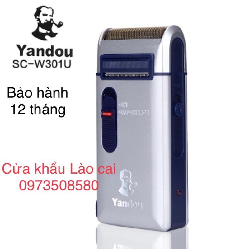 Máy cạo râu yandou Sc-W301U không đau rát,pin sạc tiện lợi