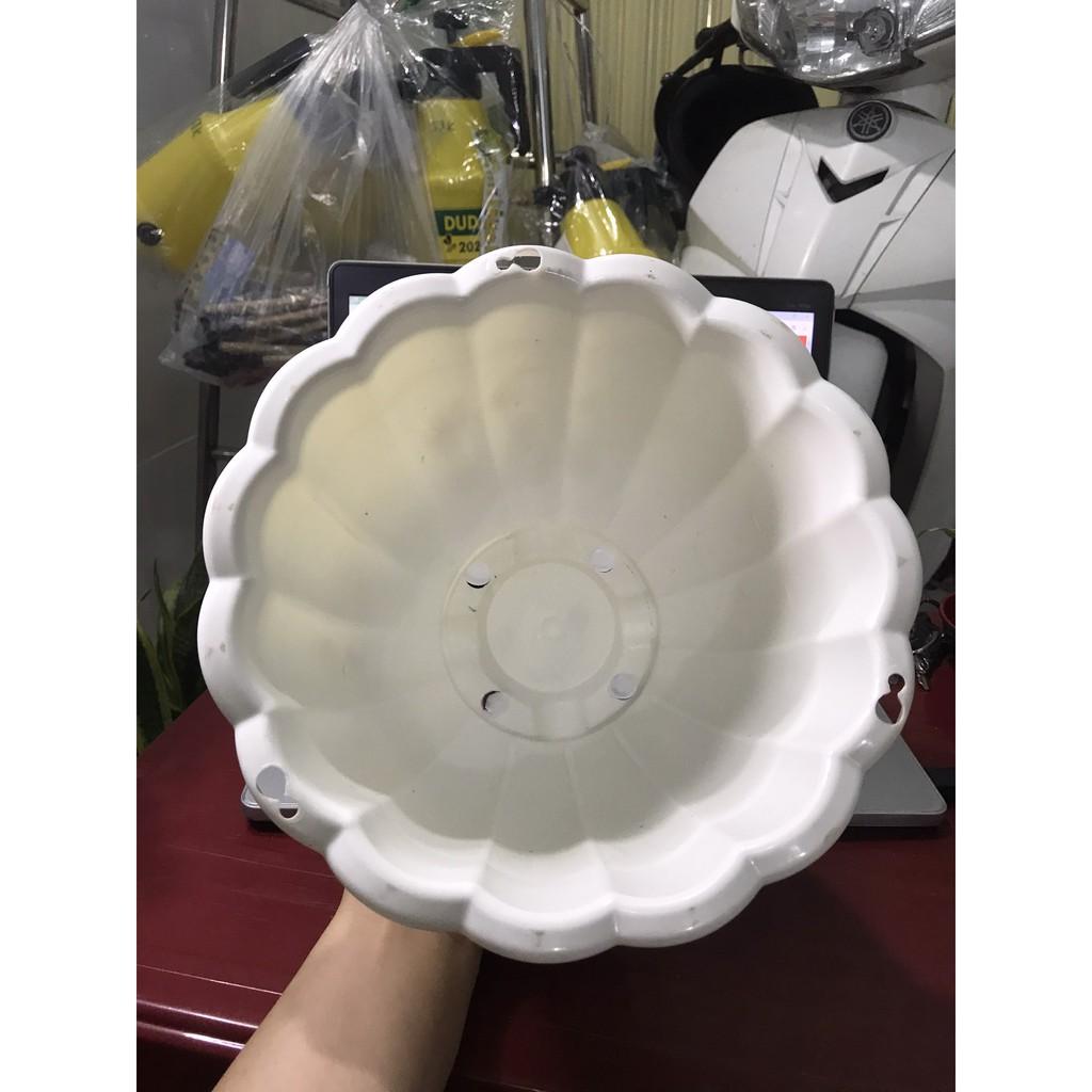 Chậu treo bí size lớn 22cm x15cm - tặng kèm dây treo