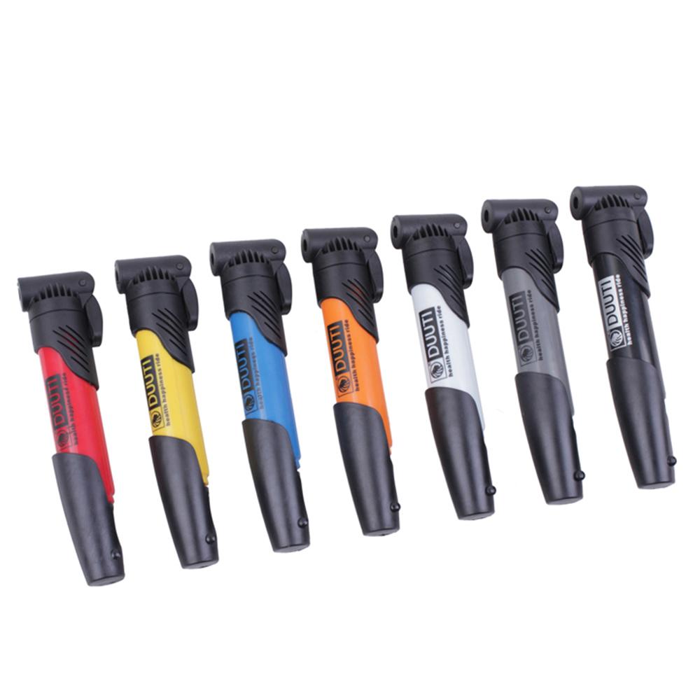 Máy bơm mini xe đạp có thể gập lại, nhỏ và nhẹ để bỏ vào túi hoặc treo trên xe