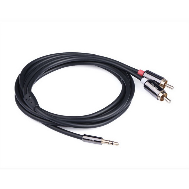 Cáp Kết Nối Audio 3.5 - UPA10 - Dây Loa 3.5mm Ra 2 Đầu Bông Sen (màu ngẫu nhiên) - Hàng Nhập Khẩu