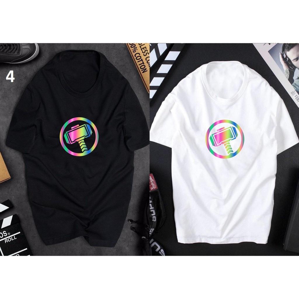 Áo thun Unisex phản quang 7 màu