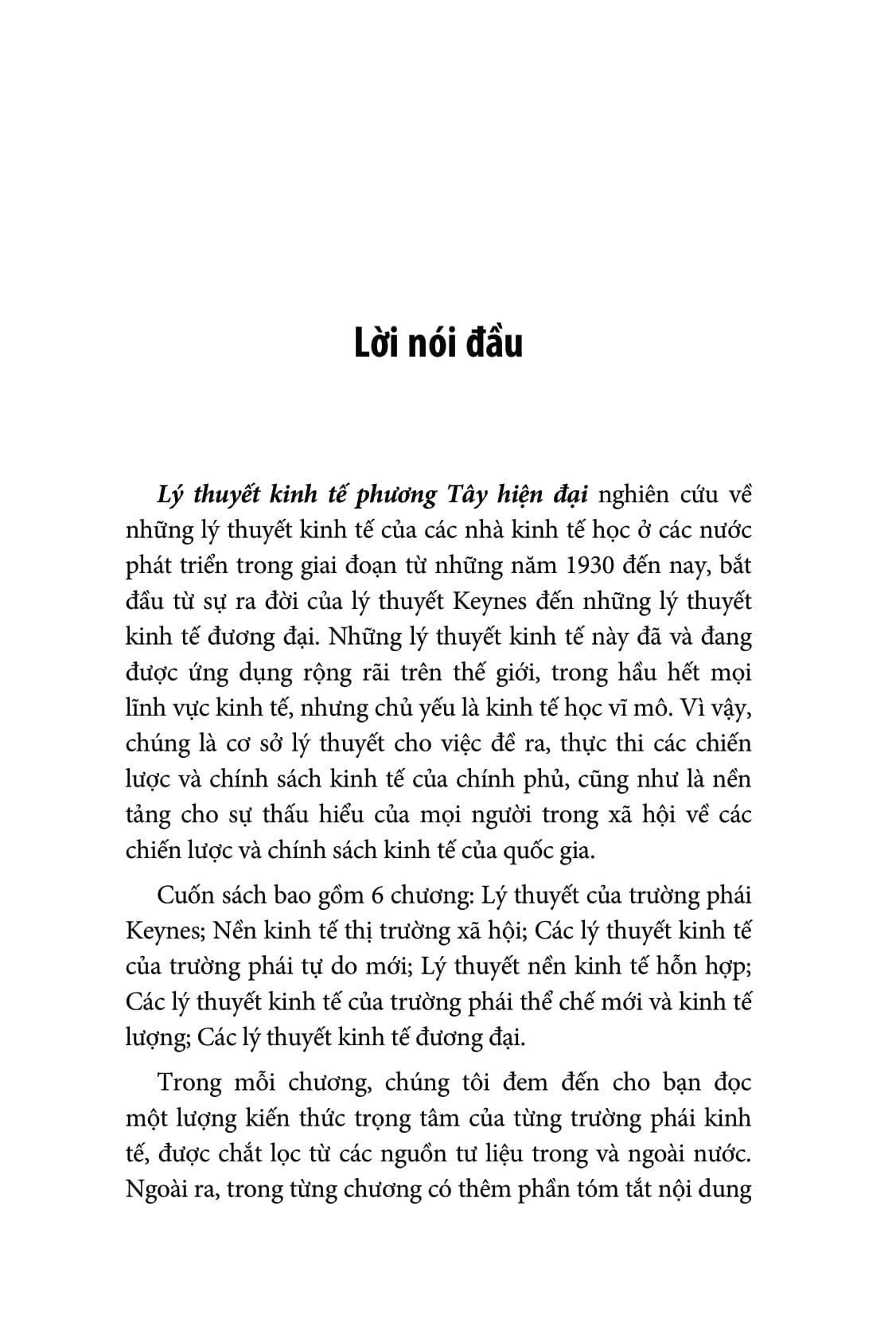 Sách - Lý Thuyết Kinh Tế Phương Tây Hiện Đại