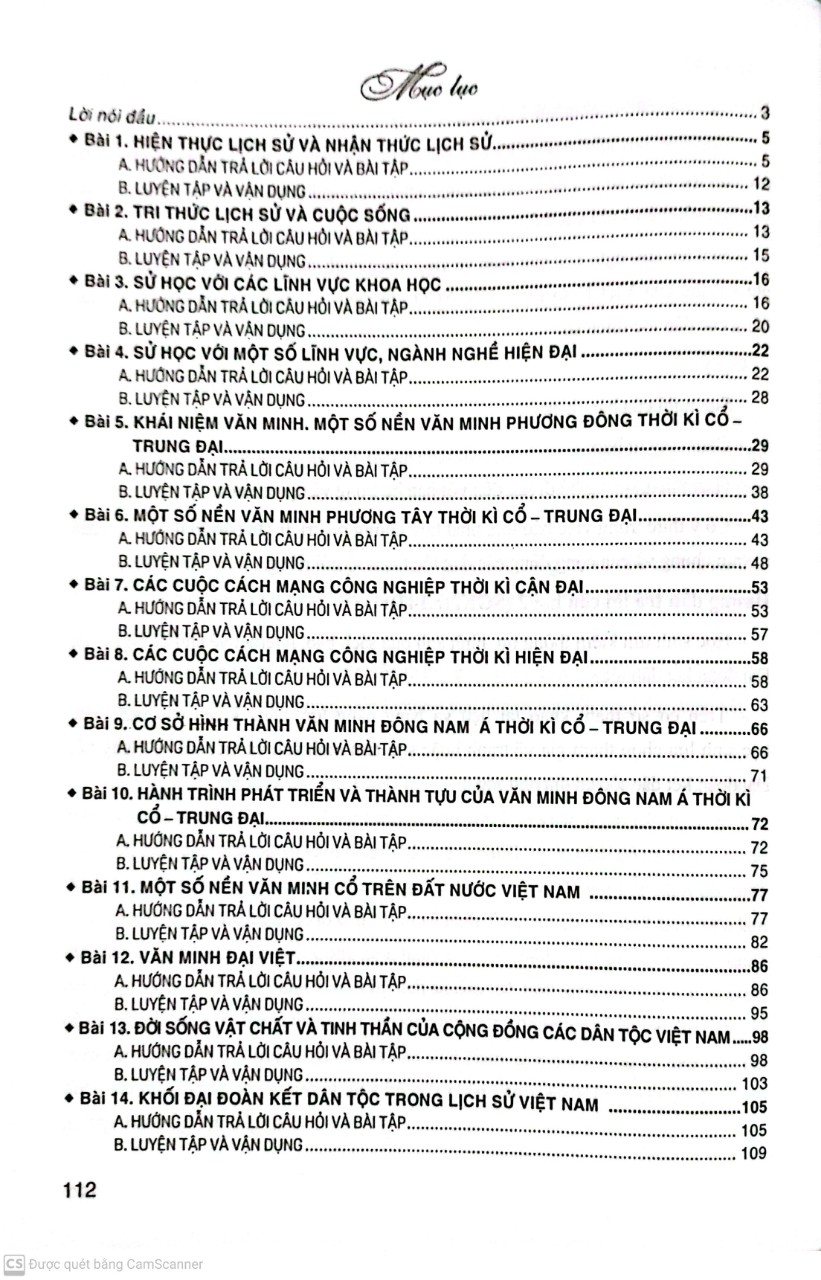 Hướng dẫn trả lời câu hỏi và bài tập Lịch sử Lớp 10 ( Bám Sát SGK Kết Nối)