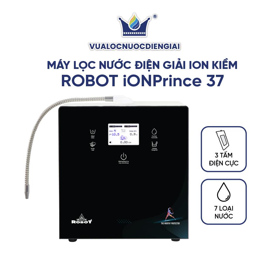 Máy Lọc Nước Điện Giải Ion Kiềm ROBOT IonPrince 37 - Hàng Chính Hãng