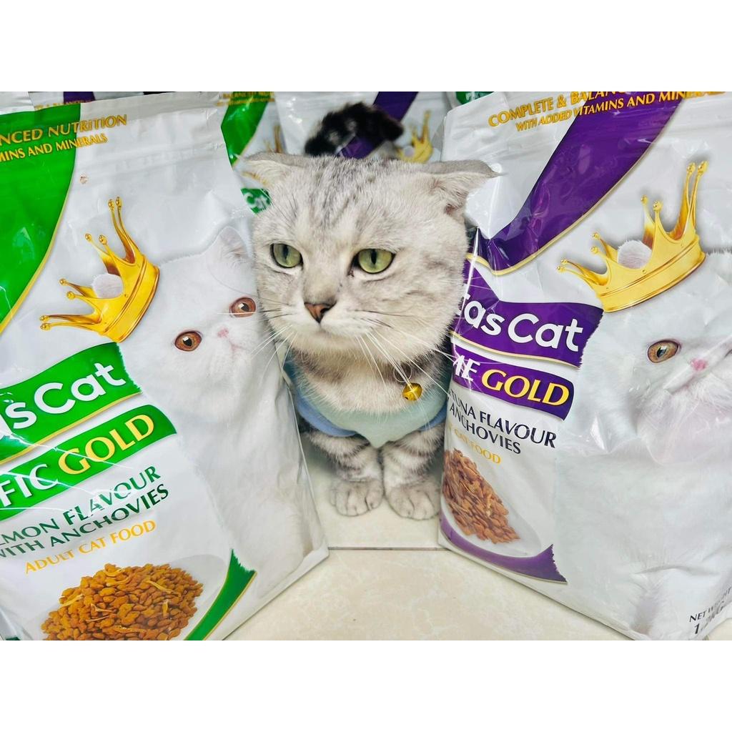 Thức Ăn Cho Mèo Anh Lông Dài Mèo Anh Lông Ngắn Aatas Cat Bao 1,2kg Vị Cá Hồi Cá Ngừ Gà