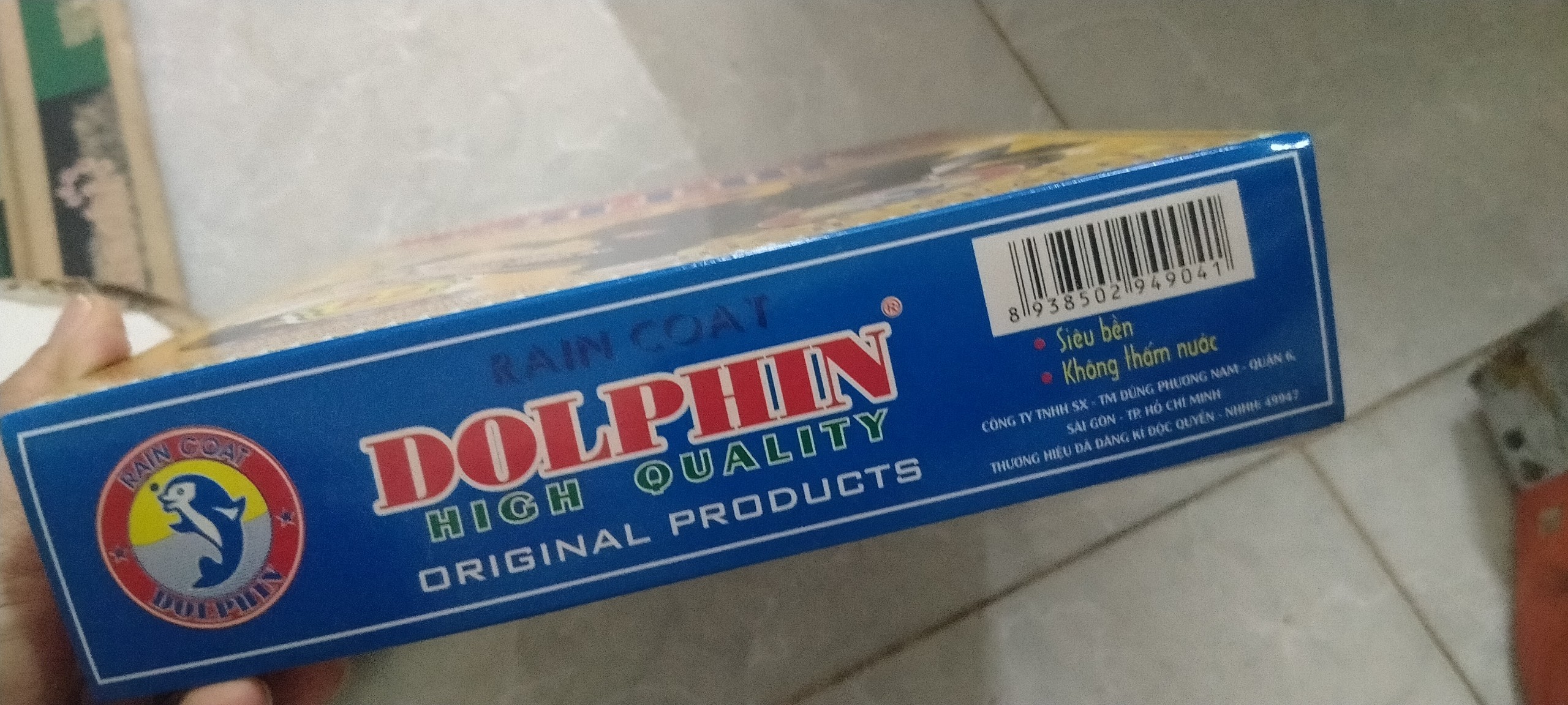 Bộ quần áo đi mưa B2 ca cấp 2 lớp khóa