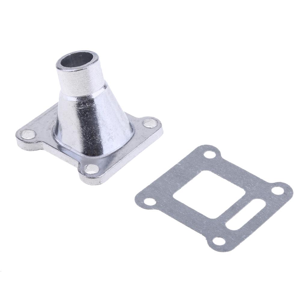 Carb Manifold Adaptor&Gasket For 49cc 2 Stroke Kids Mini Quad Dirt Bike ATV