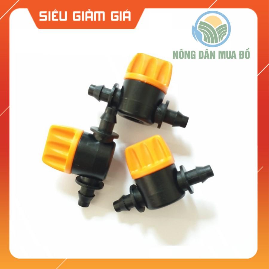 Gía Sỉ Bịch 100 Van Khóa Ống LDPE 6mm