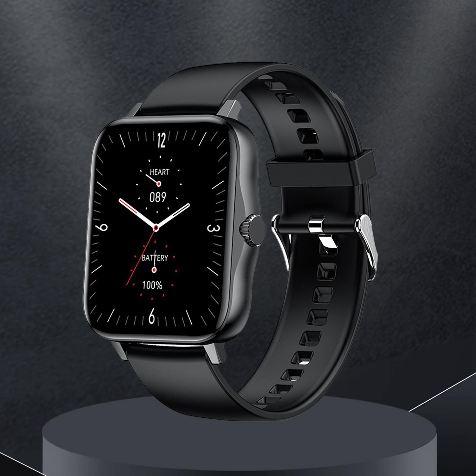 M5 Smart Watch Bluetooth Call Pedometer IP68 Waterproof Fitness Black