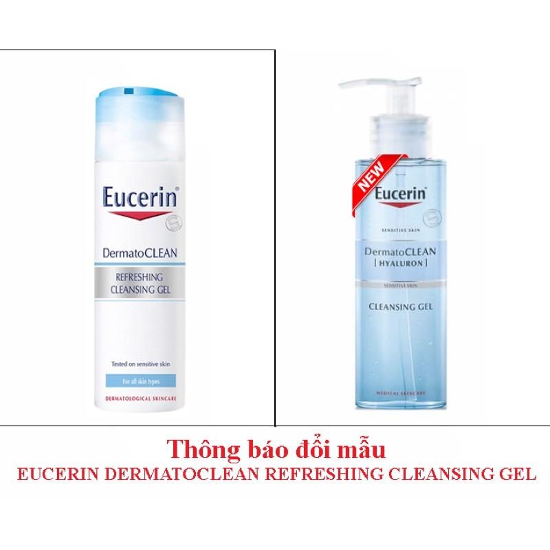 Eucerin Gel Rửa Mặt Dành Cho Da Nhạy Cảm Dermato Clean 200ml