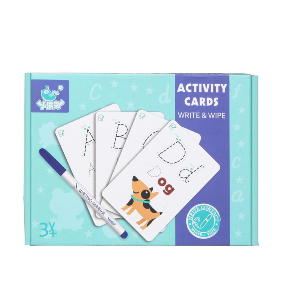 Đồ Chơi Thẻ Flashcards song ngữ học tập dành cho các bé trước khi học mẫu giáo