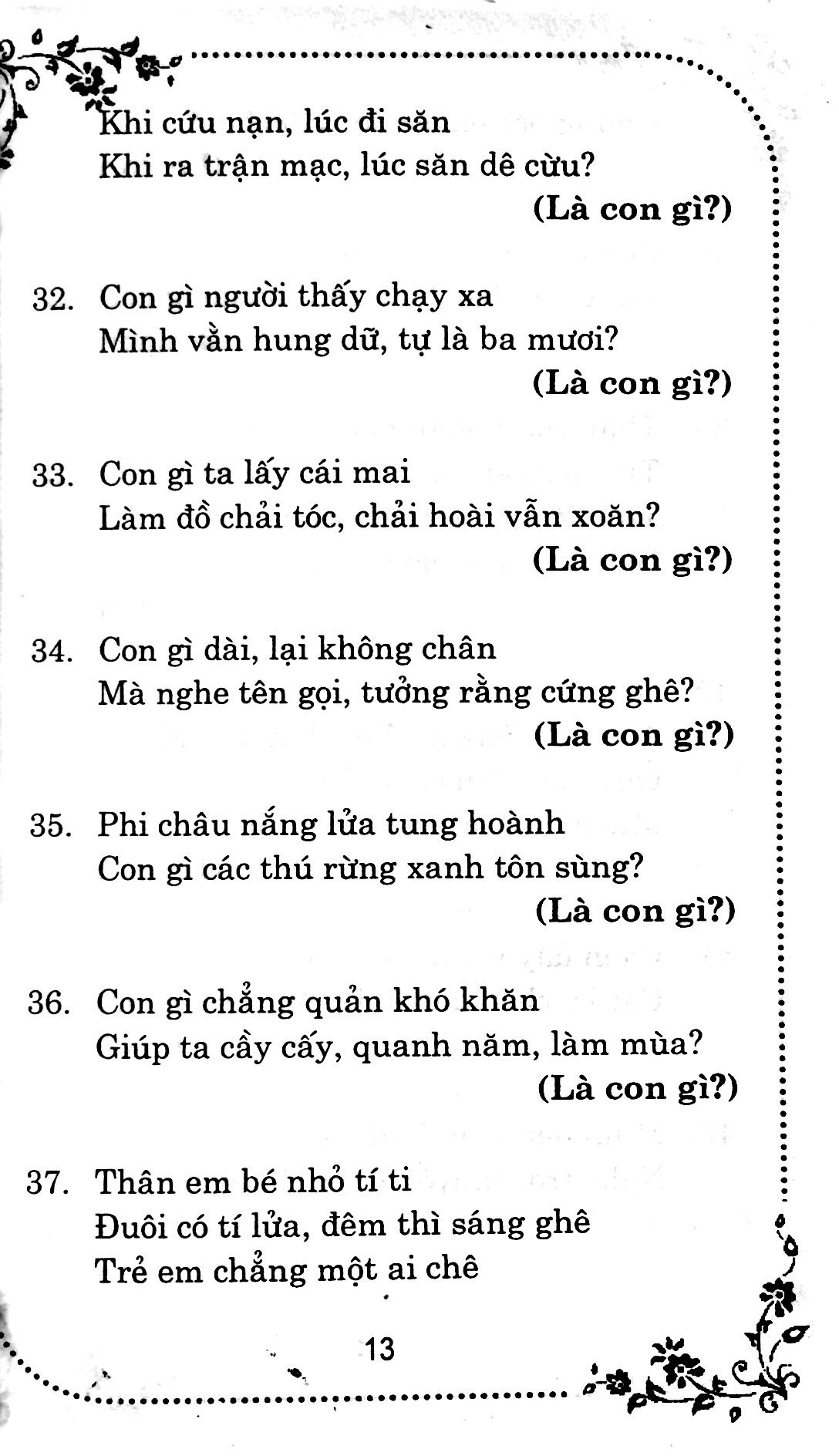 Câu Đố Dân Gian Việt Nam