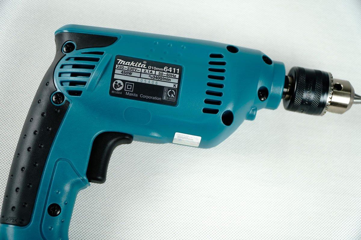 MÁY KHOAN SẮT 450W 10MM MAKITA 6411- HÀNG CHÍNH HÃNG