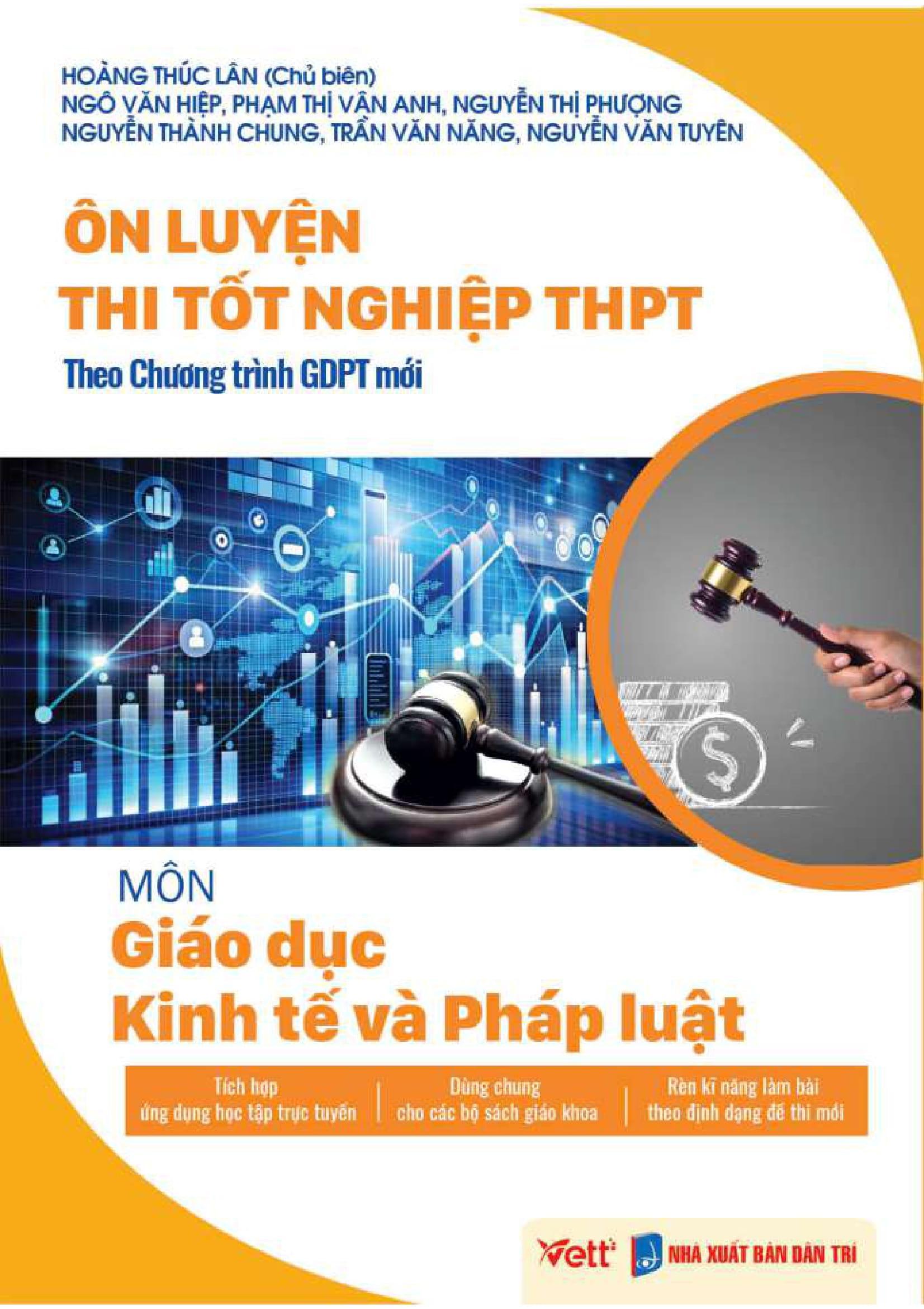 Sách - Ôn Luyện Thi Tốt Nghiệp THPT Theo Chương Trình GDPT Mới - Môn Giáo Dục Kinh Tế Và Pháp Luật