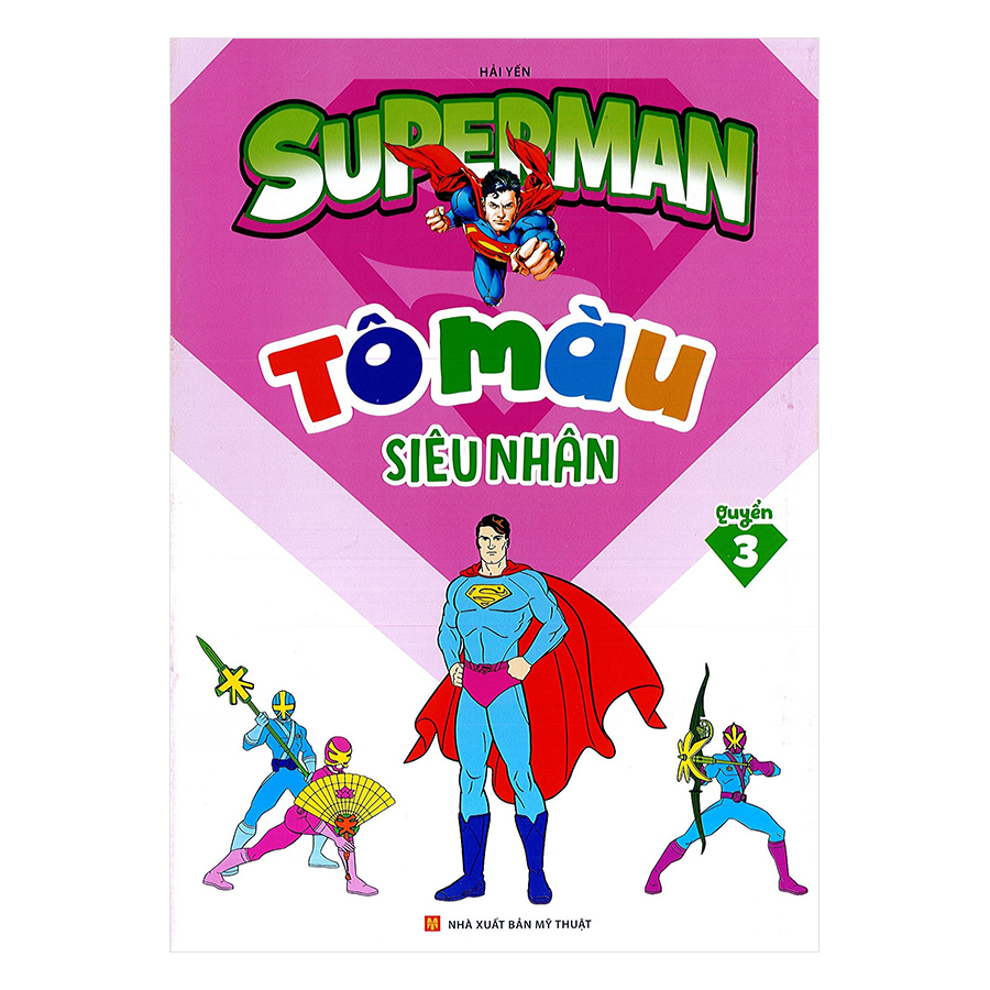 Tô Màu Siêu Nhân Superman Quyển 3