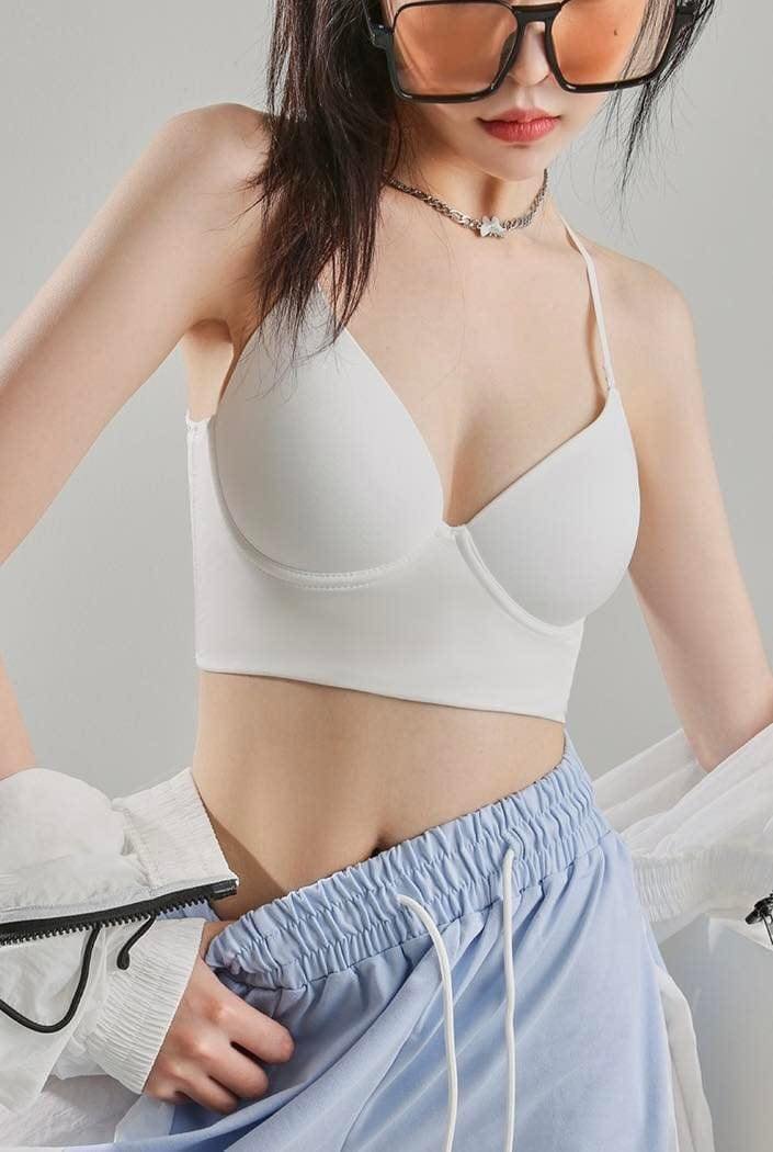 Áo Bra Trơn Khoét Lưng Sâu - B.Lingerie