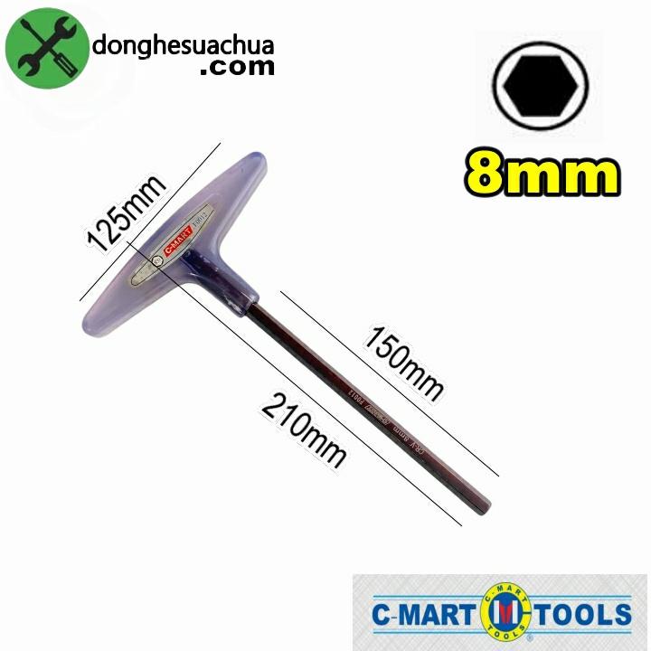 Lục giác chữ T 8mm C-Mart F0012-08