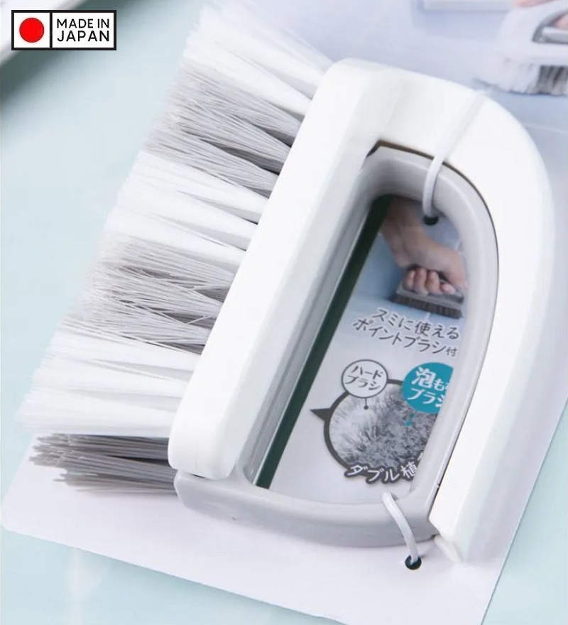 Bàn chải giặt đồ 2 Way Brush - Hàng Nội Địa Nhật Bản