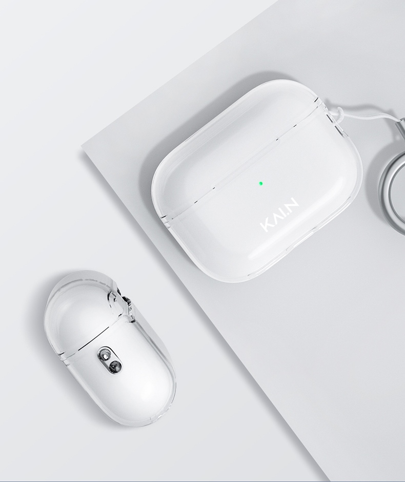 Ốp Case Trong Suốt Bảo Vệ Dành Cho Airpods Pro 2, Kai.N UltraClear Case - Hàng Chính Hãng