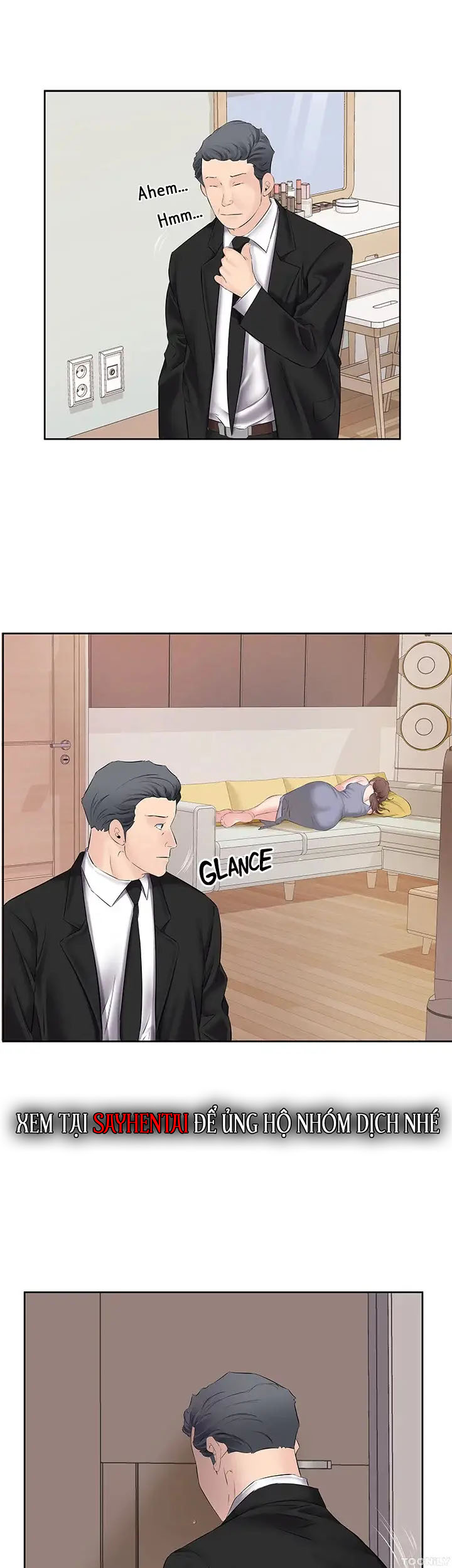 quý cô tầng dưới chapter 6 14